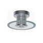 Ceiling light wall lamp with light effects in silver (household goods)