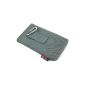 Padded DURAGADGET khaki gray - belt buckle - for smartphone / mobile phone HTC EVO 3D, Gratia, HD7, Incredible S, Mini One 2 One Mini (Electronics)