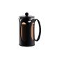 Bodum Kenya Coffee Mugs Piston 8 1L Black (Kitchen)
