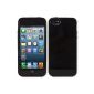 PrimaCase - Opaque TPU Silicone Case for Apple iPhone 5 / 5s - Black (Electronics)