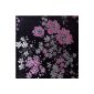 G156 brocade fabric silk slip in fine embroidery - per meter - Patchwork seam F (Miscellaneous)