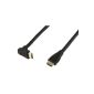HDMI 1.3 CABLE WITH ELBOW CONNECTOR PLATE OR / Length: 1.5 m (Accessory)