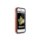 HORNY iPhone 4 Bumper ... ::: ORANGE / BLACK ::: ... Protector with metal button HORNY PROTECTORS ® (Accessory)