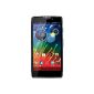 Motorola RAZR HD Smartphone Unlocked 4G (Screen: 4.7 inch - Android 4.0 Ice Cream Sandwhich) Black (Electronics)