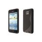 TPU Silicone Protective Case for Samsung Galaxy S2 i9100 S2 i9105 Plus black - 13,040,401 (Wireless Phone Accessory)