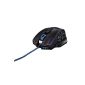 uRage Gaming USB mouse uRage MMORPG (4000 dpi, 18 programmable keys, Weight Management System) blue / black (Accessories)