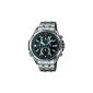 Casio Men's Watch XL Edifice analog quartz Stainless ERA-536d-1A2VEF (clock)