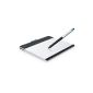 Wacom CTH-480M-S Intuos Manga pen tray incl. Manga Studio Debut 4 software (multi-touch, 1024 pressure levels, Express Keys) Size S incl. Pen (with eraser), language version FR / IT / ES Black / Silver (Accessories)