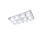 Paul Neuhaus 8-lamp LED ceiling light Chiron square 6107-17 (household goods)