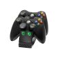 Xbox 360 - Twin Charging Cradle, black [DVD] (Video Game)