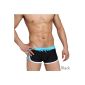New Sexy Men's Swimwear Swim Trunks Boxer Brief Bookkeepin Beach (Miscellaneous)