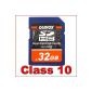 QUMOX class 10 SDHC 32GB memory card sD hC for 32 gO cards (Electronics)