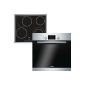 Bosch HBD32PS50 built-in cooker hob combination / A / hob: ceramic / ceramic / stove Colour: (Misc.) Stainless steel / variable full width grill / Parental Control