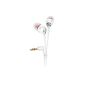 Philips SHE8000WT / 10 in-ear headphones with interchangeable caps (1,2m cable length) White / Red (Electronics)
