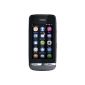 Nokia Asha 311 Smartphone (7.6 cm (3 inches) touch screen, 3.2 megapixel camera) dark gray (Electronics)