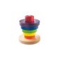 HABA 2215 - Rainbow Tower Stacking Tower (Toys)