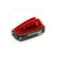 Pure² Bicycle LED rear light red taillight waterproof laser lane boundary (Misc.)