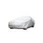 Car cover full garage for winter & summer | waterproof | silver | right size selectable (Size M: 431x165x119cm)
