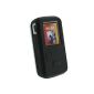 iGadgitz Black Case Cover Skin for SanDisk Sansa Clip Zip 4 & 8 GB MP3 Player (Getting Sales in August 2011) (Accessory)