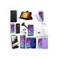 Lot From 12 Accessories Cover For Galaxy Note 4 Movies charging cradle shell flip cover (Electronics)