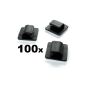 Passe-100x Cable Support Self Adhesive Cable Set For X 100 - Lot 100 - Lot 100 - FREE SHIPPING!  (Others)