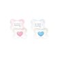 Set of 2 silicone pacifiers 0-6m anatomical MAM (Baby Care)