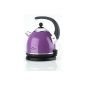 Ottoni Fabbrica Italian top kettle Alice Lilla 2400W 1,7l.