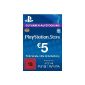 PlayStation Store credit-topping 5 EUR [PSN Code for German bank account] (Software Download)