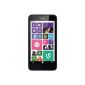 Nokia Lumia 630 Single-SIM Smartphone (11.4 cm (4.5 inch) touchscreen, 5 megapixel camera, HD-ready video, Snapdragon 400, 1.2GHz quad-core, Windows Phone 8.1) (Electronics)