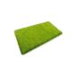 SKY bathmat Uni | Green - Oeko-Tex 100 certified | different sizes - 95cm (around) (household goods)