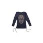 24brands CHICK REBELLE - Ladies Long Shirt / Shirt / Longsleeve Studded Skull - 2482 (Textiles)