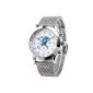 Kronen & Söhne - KS087 - Men's Watch - White Dial - Automatic Mechanical Watch - Stainless Steel Bracelet (Watch)