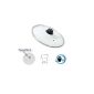 Pot lid pot lid glass lid with plastic handle, stainless steel ring and vent hole size 22 cm (household goods)