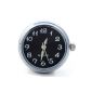 Morella Unisex Click button clock black (jewelry)