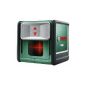 Bosch Quigo Line Laser + universal mount (7m operating range) (tool)