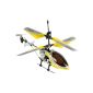 Fun2Get REH46112-1 - RC Helicopter Mini Helicopter Falcon X Metal RTF with gyro technology, yellow (Toys)