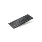 CSL - 2in1 Mini Bluetooth Keyboard with Touchpad (mouse function / numeric keypad) / wireless keyboard in a slim design | compatible with Apple iOS and Google Android and Microsoft Windows 7 + 8 + 8.1 | 80 buttons | suitable for: notebook, PC, Mac, tablet, mobile phones / smartphones (Apple, Acer, Alcatel, Asus, Huawei, HTC, LG, Lenovo, Medion, Nokia, Samsung, Sony, Toshiba, Wiko, Xiaomi, ZTE etc.) (Electronics)