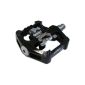 Wellgo D10 magnesium Downhill MTB SPD click pedals platform black (Misc.)