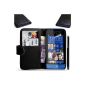 Luxury Wallet Case Cover for HTC 8S + PEN and 3 FREE MOVIE !!  (Electronic devices)