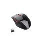 TeckNet® M002 Wireless Mouse Wireless Optical Mouse, DPI Adjustable 3 levels, 2000 DPI 2.4G, 6 buttons, life of the battery 18 months, Black Nano Receiver (Electronics)