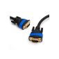 Cable Direct 1m VGA Cable 15 - pin (Full HD 3D 1080p) - TOP Series (Accessories)