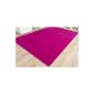 Velour Carpet Trend pink, Select Size: 270 x 400 cm