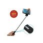 Selfie Stick, Bluetooth VicTsing® Selfie rod rod Monopod With Built-In Wireless Remote Shutter for iPhone 6, iPhone 6 Plus, iPhone 5 5s 5c, Android (Electronics)