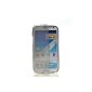 MOON CASE TPU Silicone Case Cover Skin Hard Cover for Samsung Galaxy Note 2 II N7100 Clear Grey (Wireless Phone Accessory)