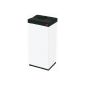 Hailo 6402-901 spacious waste box with swing lid Big-Box 60, White (Misc.)