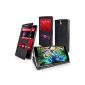 G-HUB® - OnePlus ONE - Screen Display Case in BLACK - Case with integrated window and Support Stand for SmartPhone ONE PLUS ONE (AKA: Flagship Model of Smart Phone named ONE PLUS ONE Released by / New 2014 Release / Launch First Original Version / OnePlus One / etc.) (Wireless Phone Accessory)