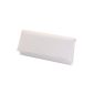 Noble evening bag clutch LONG VERSION Extra thin with support bridal wedding graduation ceremony 27,5x13,5x3,5 cm (W x H x D) (Textiles)