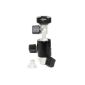 360 ° Swivel Flash Umbrella Holder Light Stand Bracket C for Canon Nikon Olympus Tamron Pentax DSLR Camera (Electronics)