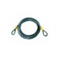 Kryptonite cable lock Kryptoflex Looped Cables, black (equipment)