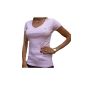 TH01 Tommy Hilfiger ladies T-shirt with V-neck in many different colors (Textile)